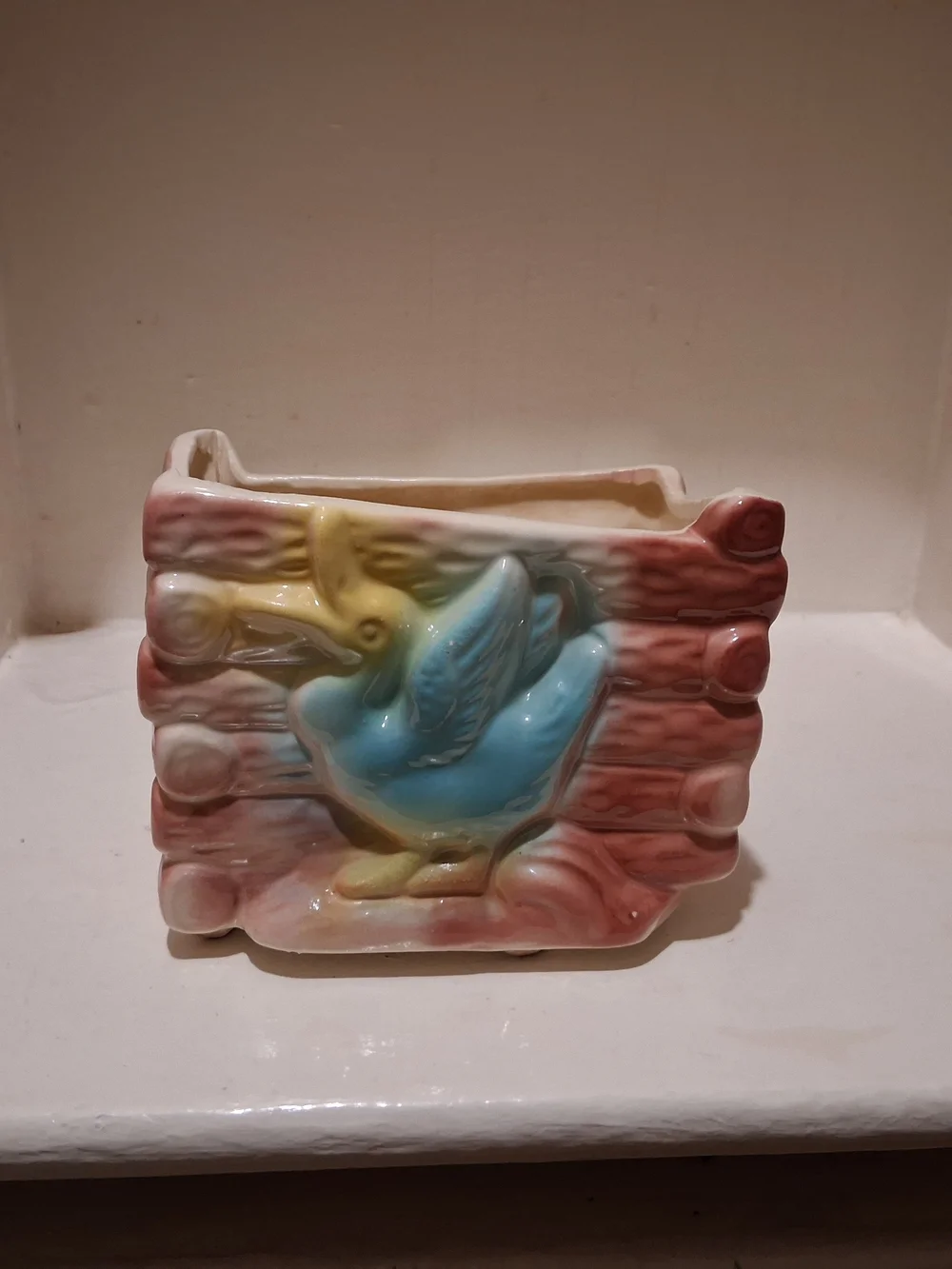 Vintage Royal Copley Duck Planter
